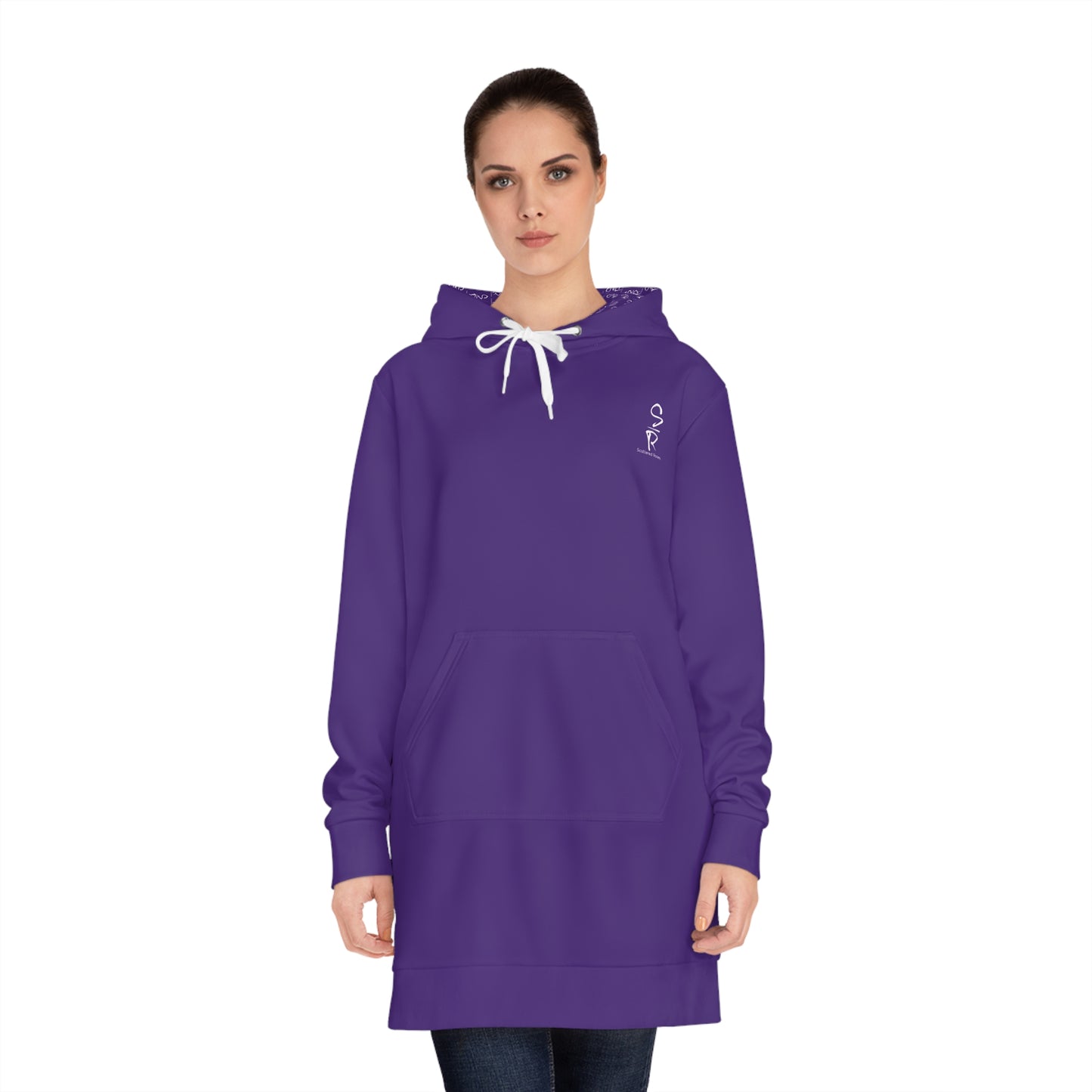 Royal Priesthood – Deep Purple Hoodie Dress