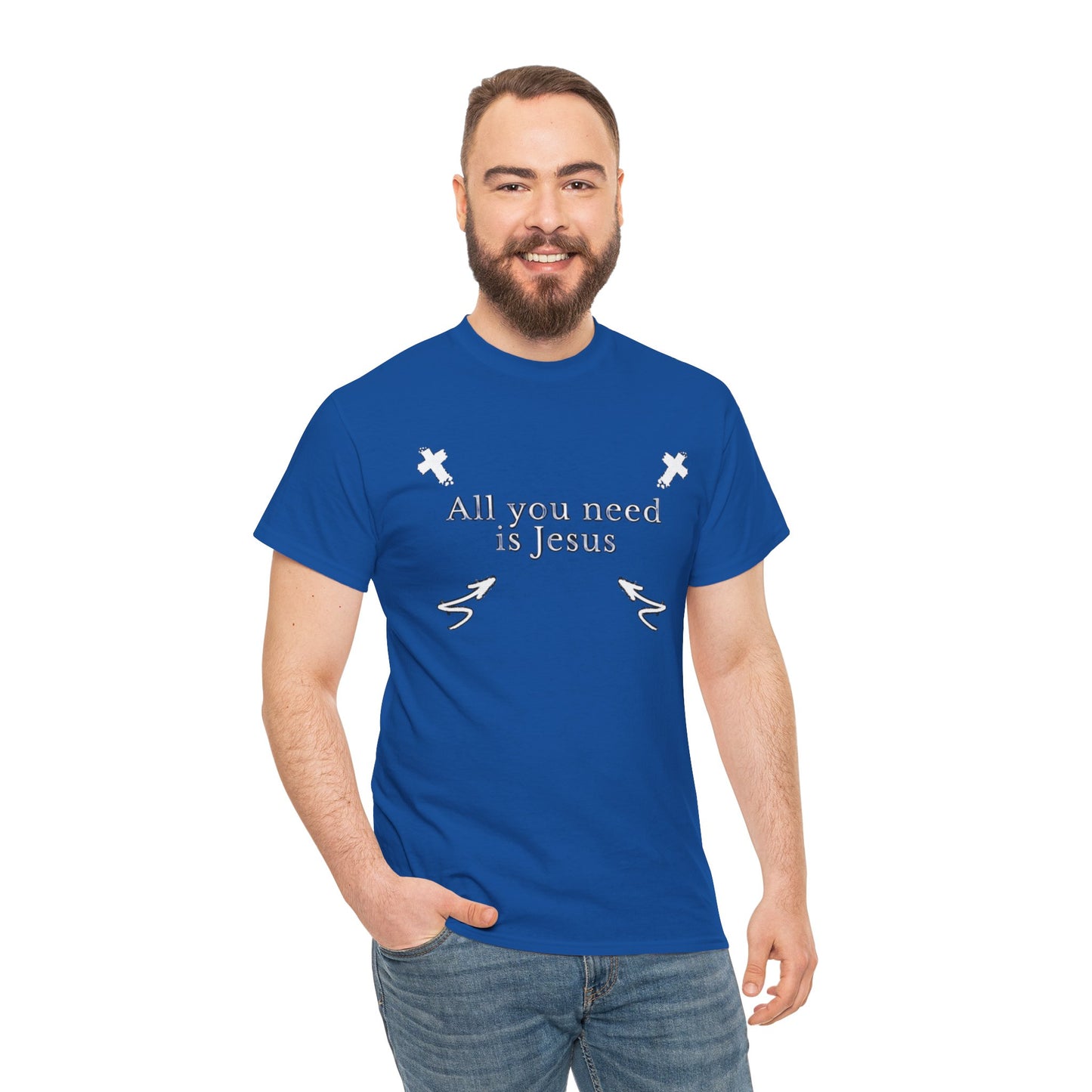 All You Need Is Jesus Tee – Simple. True. Eternal.