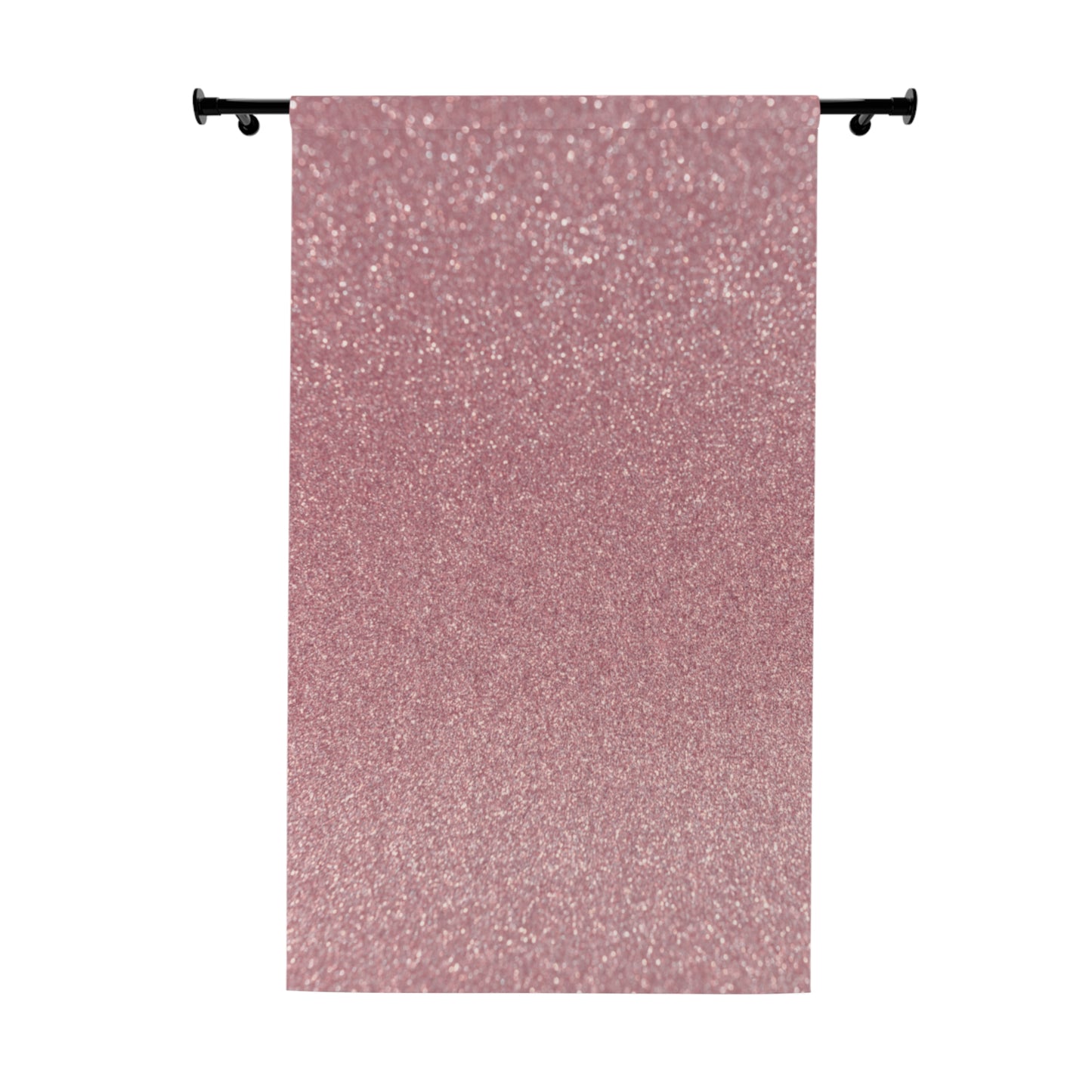 Radiant Rest: Soft Rose Shimmer Blackout Panel
