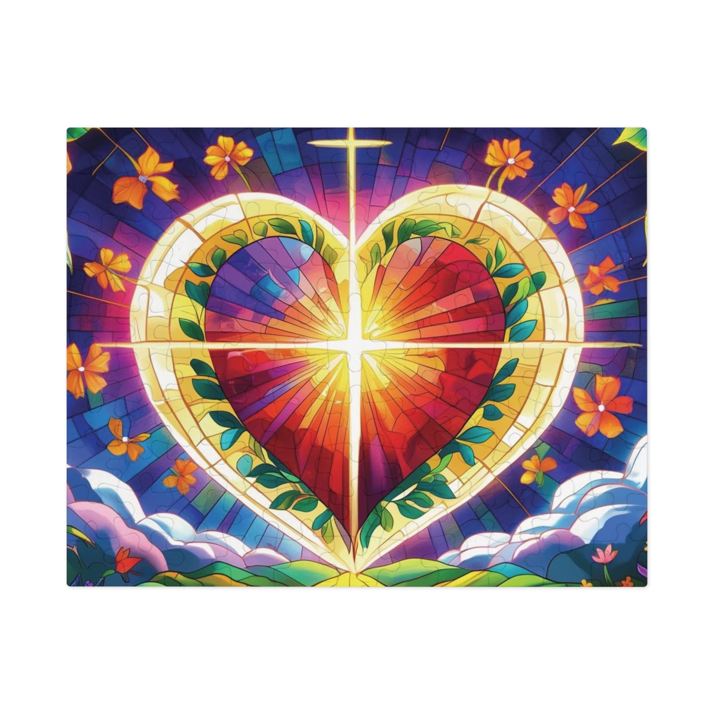 "Heaven’s Heart: Light of Love Puzzle"