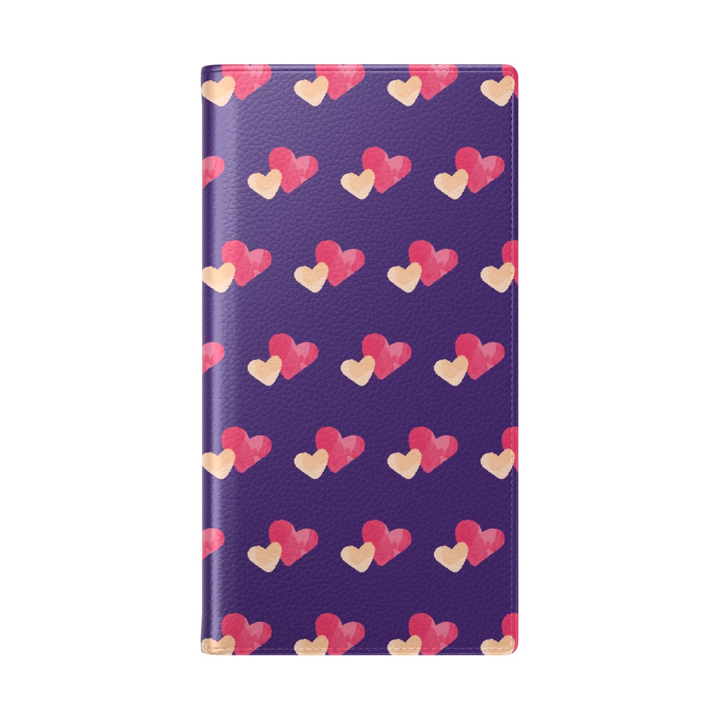 "Faith-Filled Hearts | Flip Phone Case – Purple"