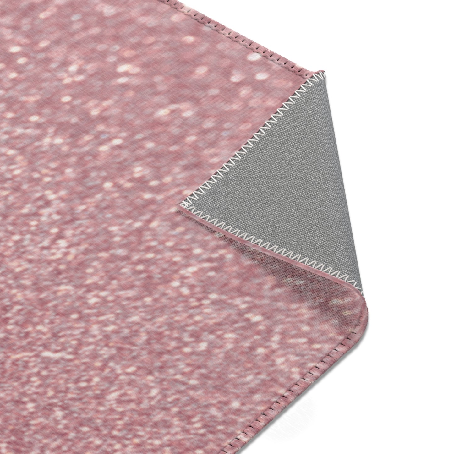 Whispered Glow: Sparkle Fade Luxe Rug