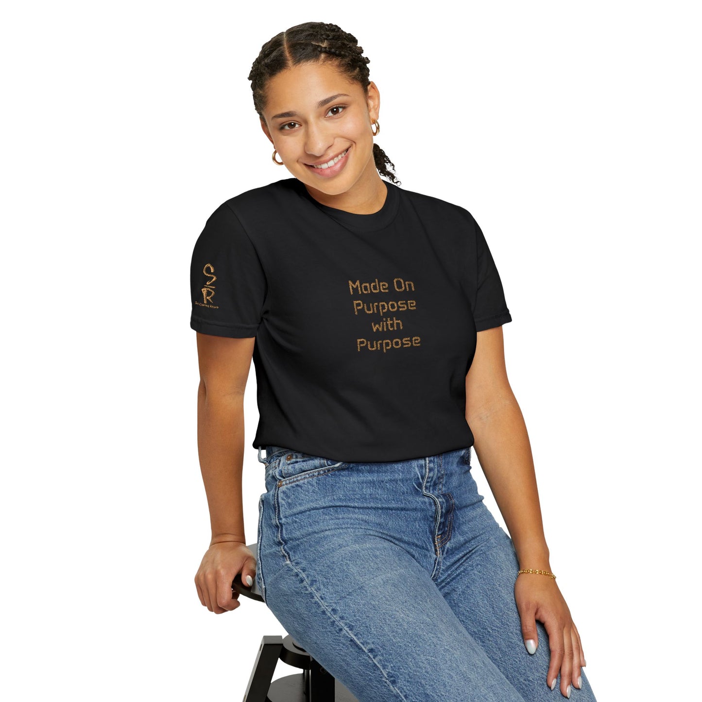 Made On Purpose with Purpose Tee – Divine Design. Intentional Walk.