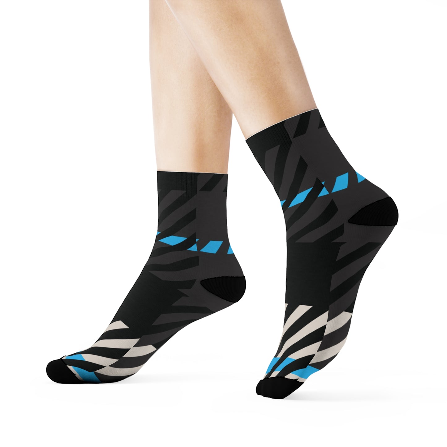 Frozen Echo Tartan Socks – Step in Faith, Stand in Style