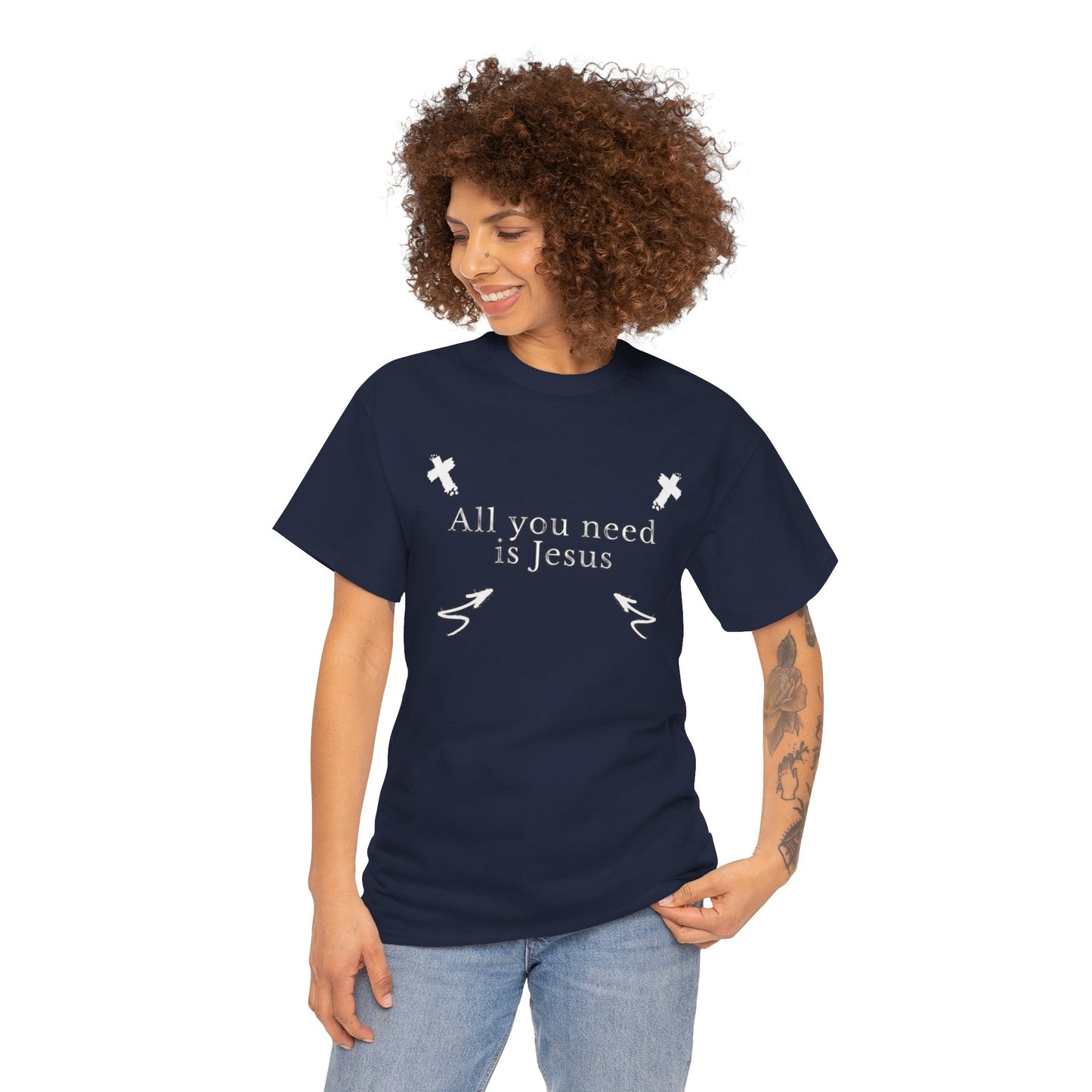 All You Need Is Jesus Tee – Simple. True. Eternal.