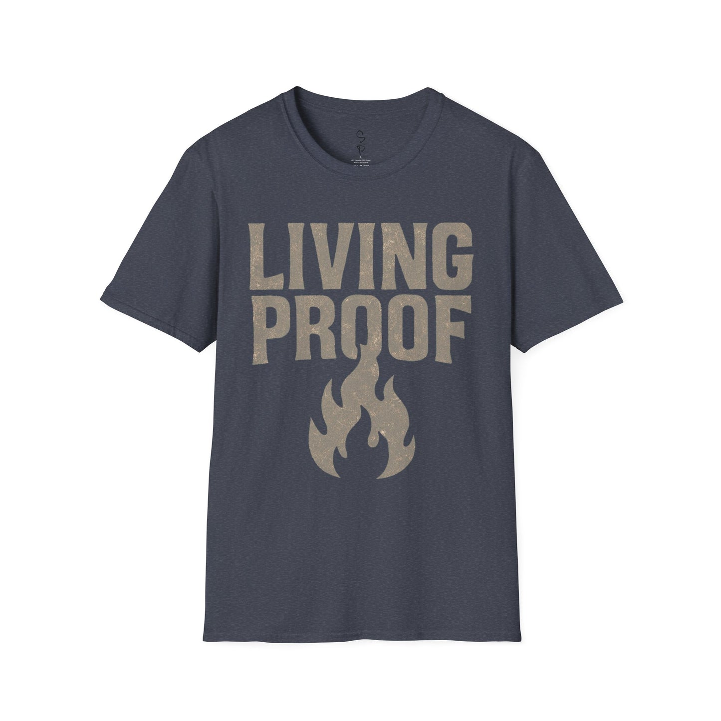 Living Proof – Vintage Graphic Tee (Men’s Crew)