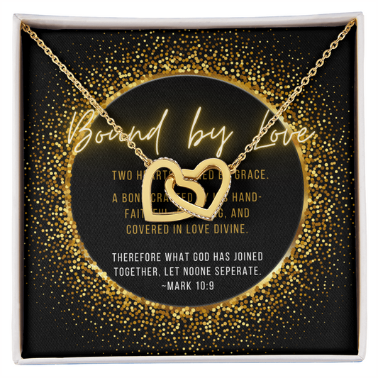 Bound by Love- Interlocking Hearts Necklace