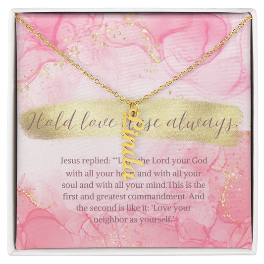 Held in Love- The Always Necklace
