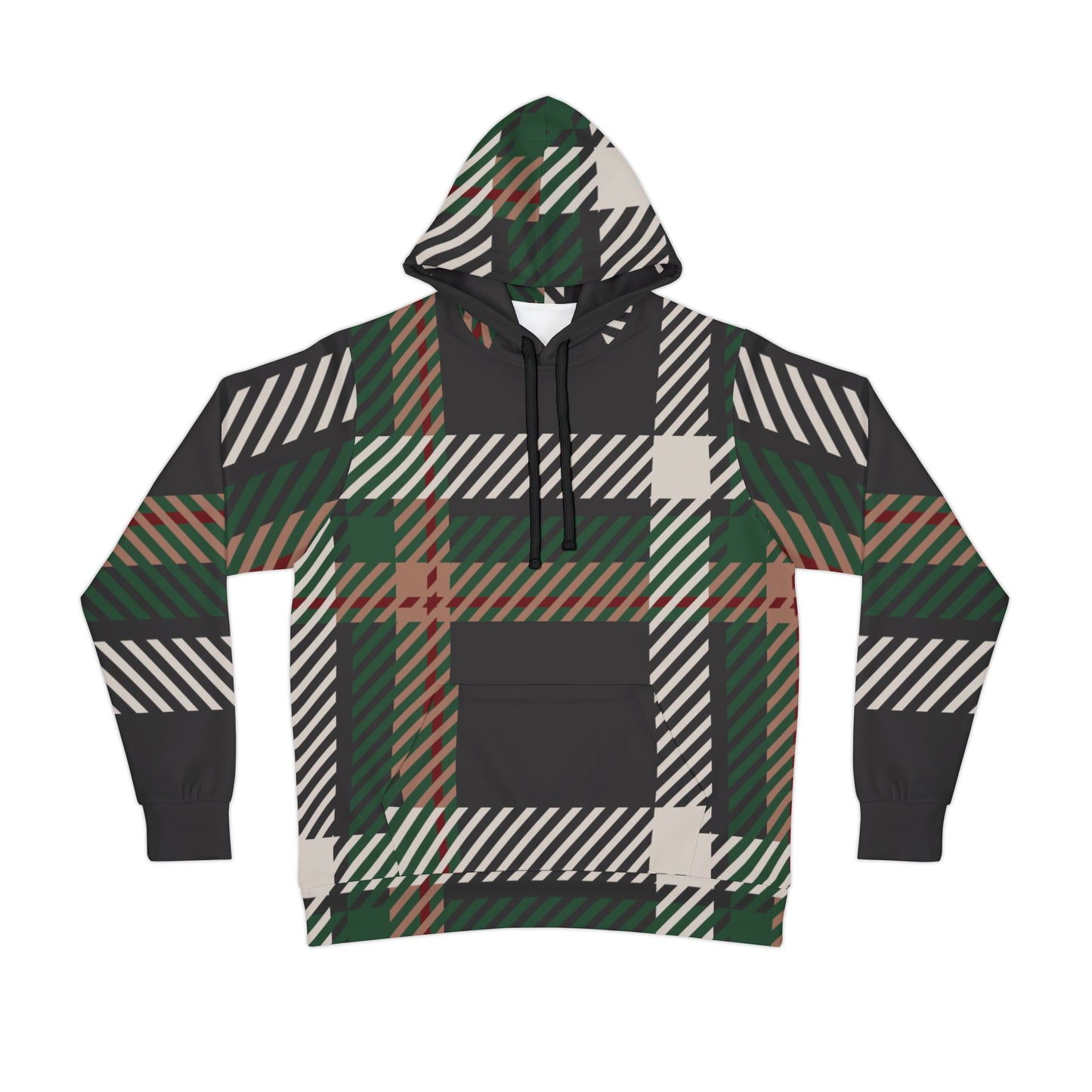 Faithful Tartan Unisex Hoodie – Luxe Street Edition