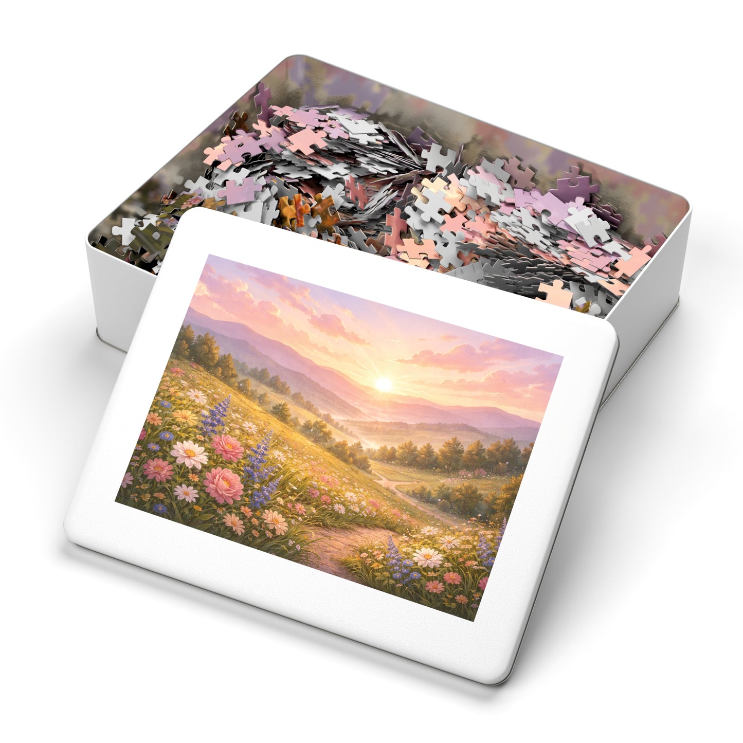 Dawn Over the Hills Puzzle
