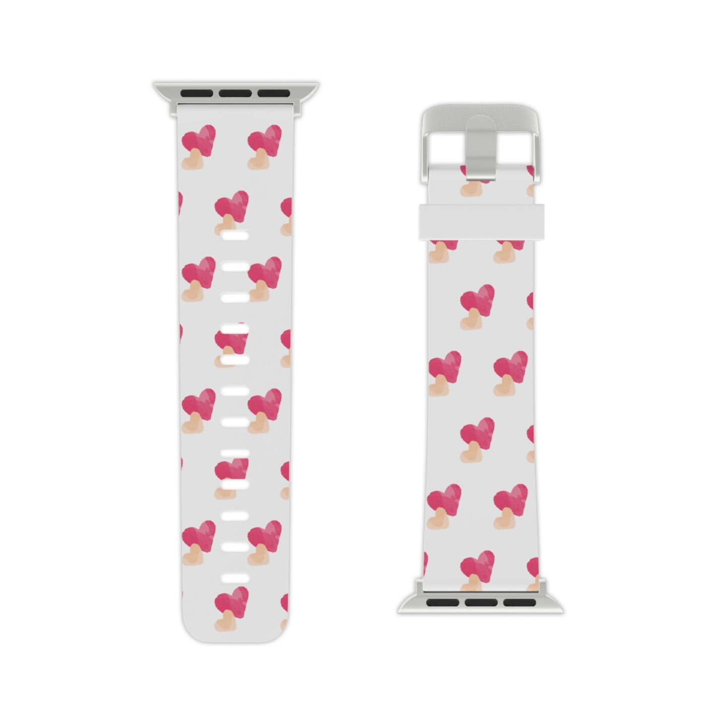 Hearts in Motion – Blush Smartwatch Band for Apple Watch