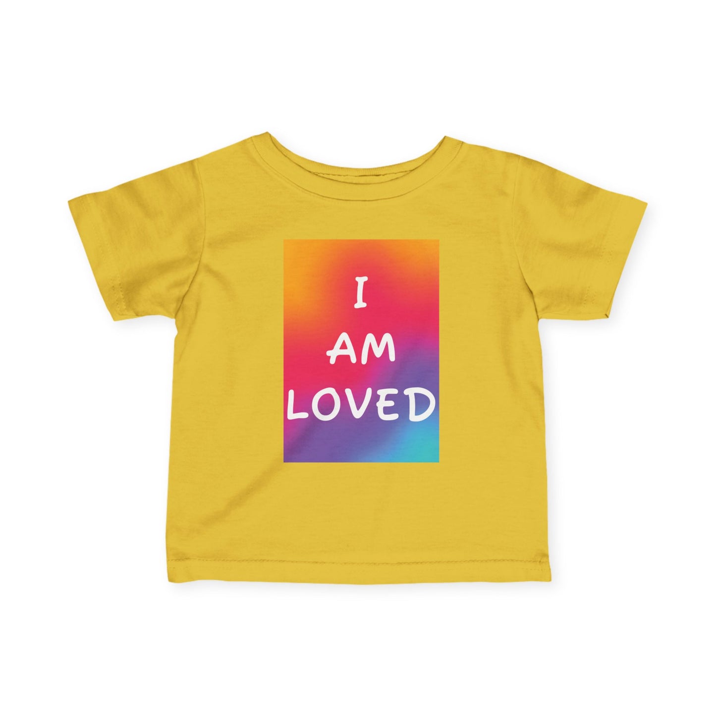 "I Am Loved" Baby Tee – Agape Affirmation