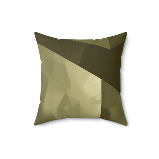 Urban Warrior: Armor & Atmosphere Throw Pillow