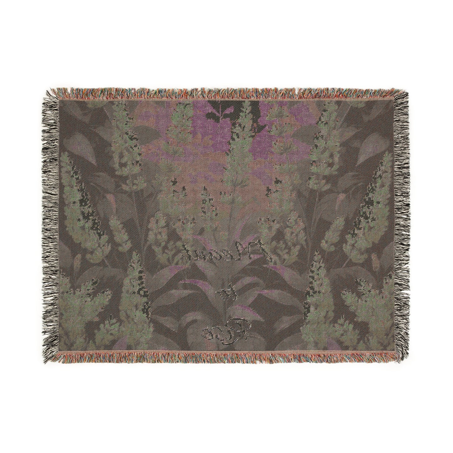 Meant to Rise – Lavender Garden Woven Throw
