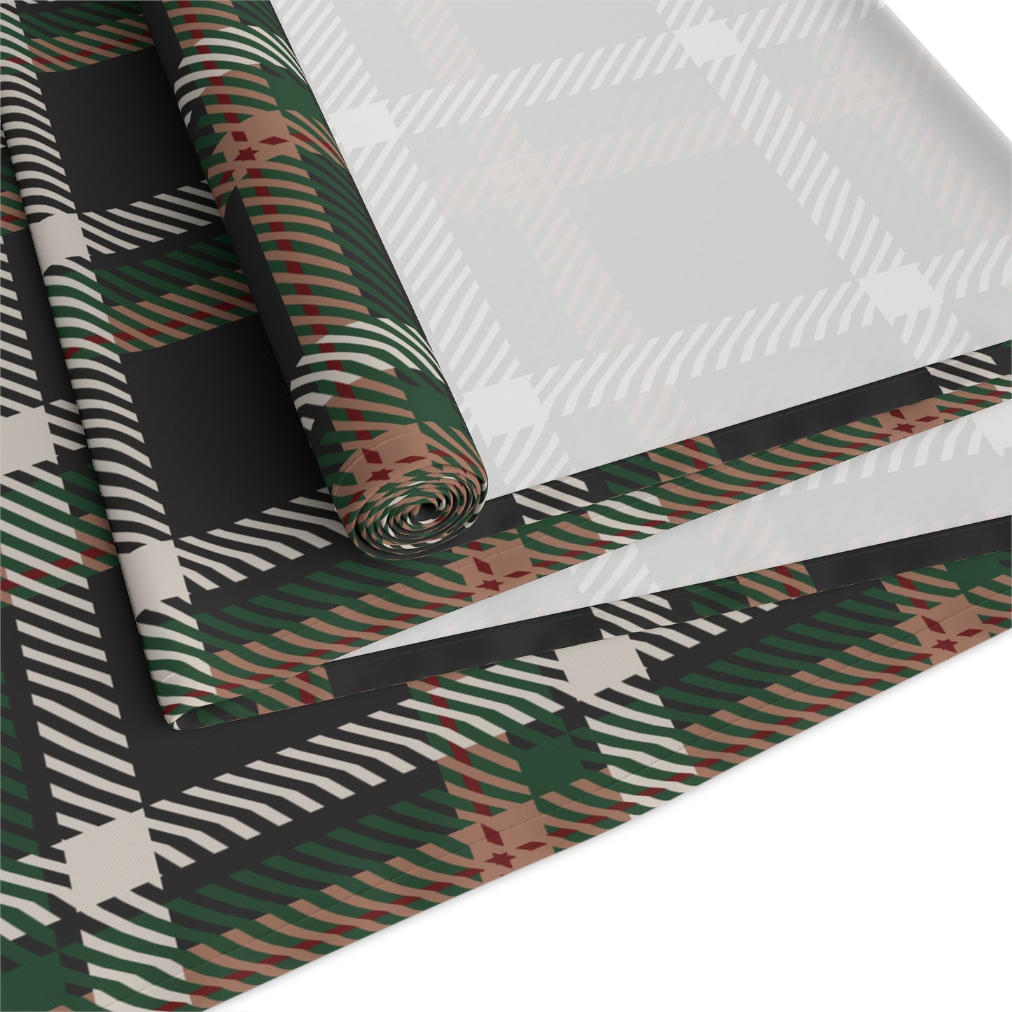 Faithful Tartan Table Runner – Rooted in Grace, Designed for Gathering