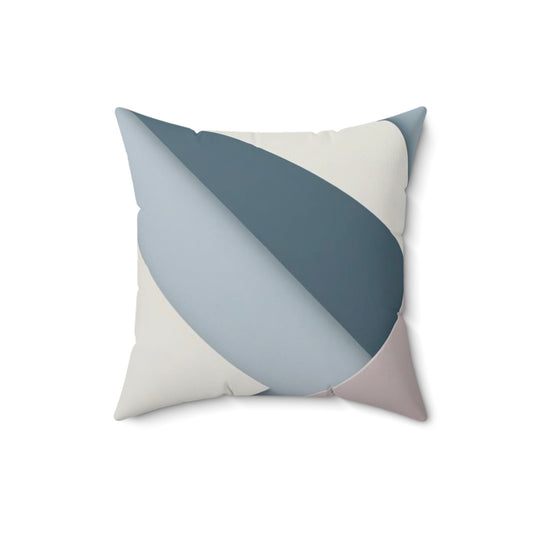 “Grace in the Angles” Geometric Throw Pillow