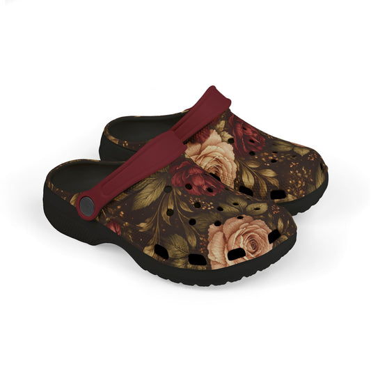 Abundance Tapestry Kids Clogs | Golden Unfurling
