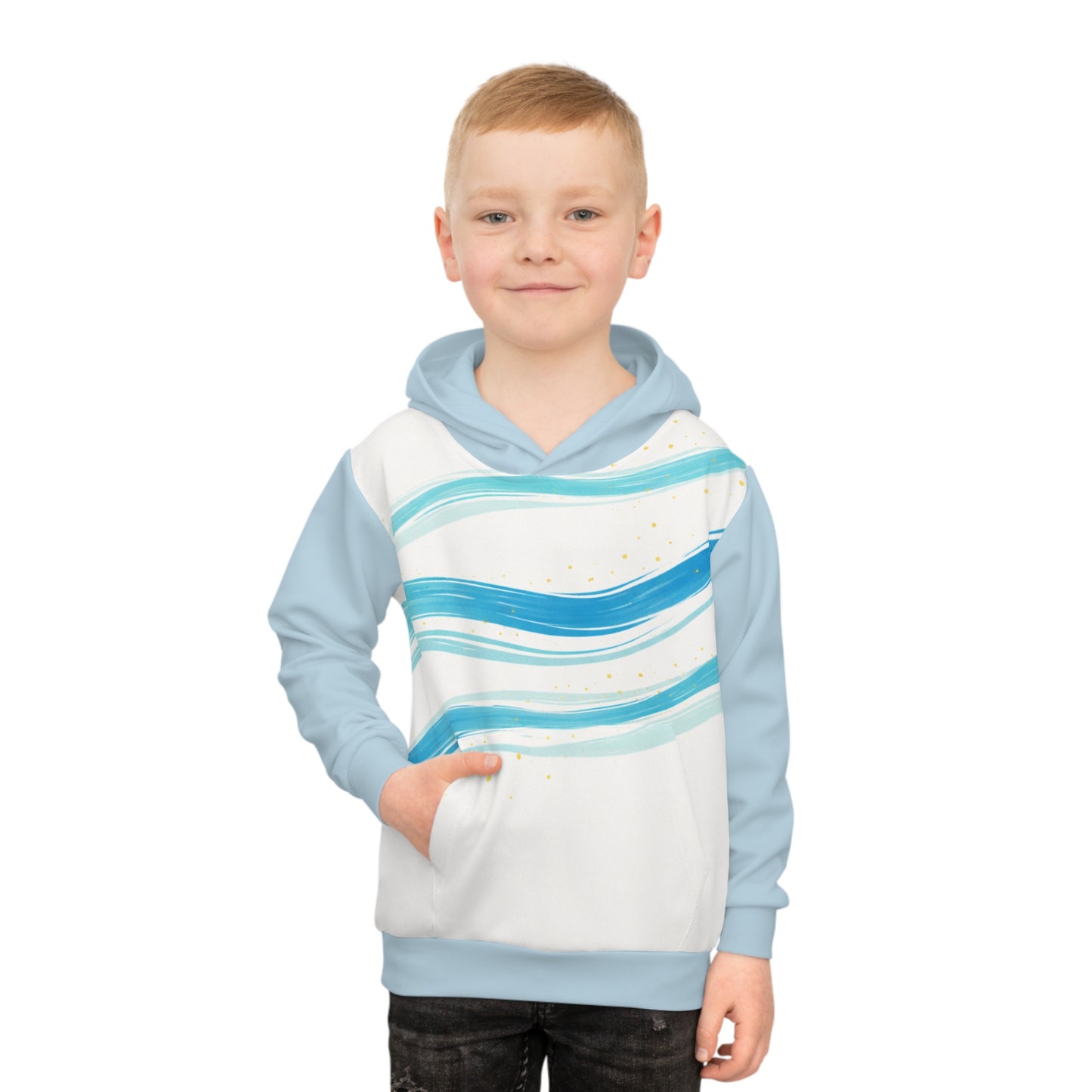 Bloomline Youth Hoodie (Unisex) | Golden Unfurling