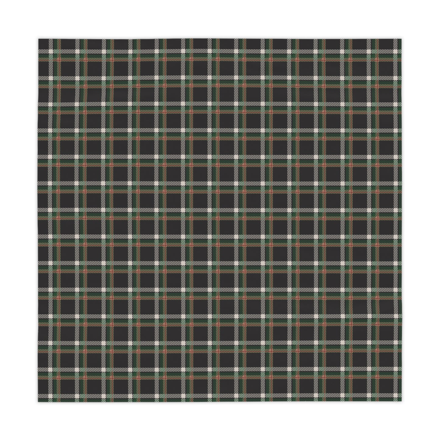 Faithful Tartan Tablecloth – “Abide in Grace” Edition