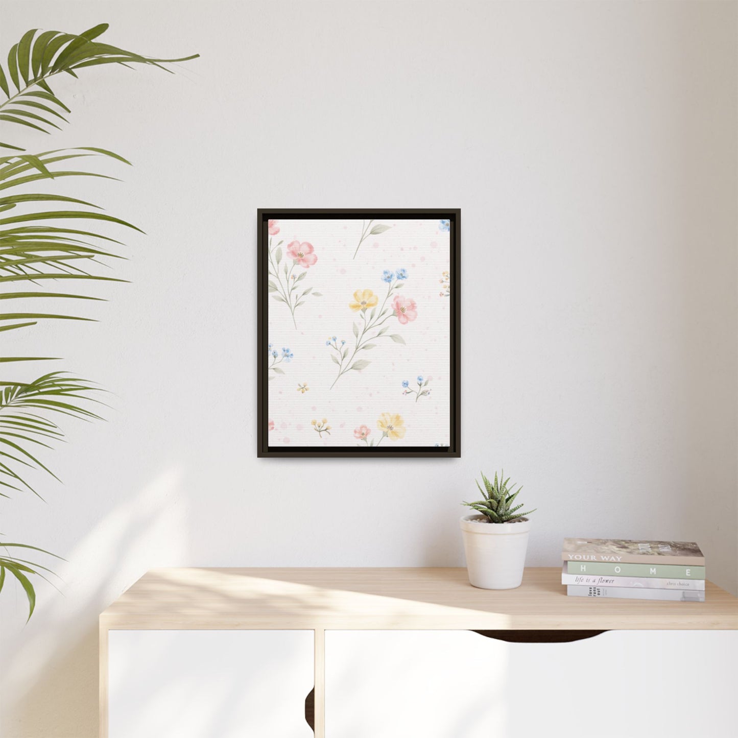 Bud Scatter – Framed Wall Art