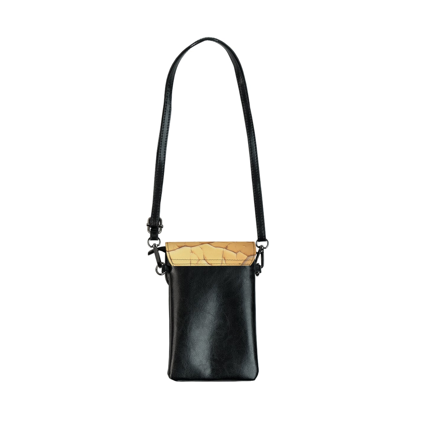 “Healed & Held” Crossbody Phone Purse – Cracked Gold Edition