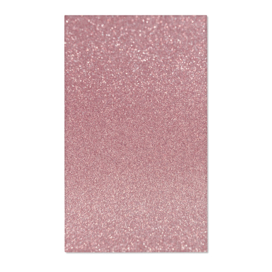 Whispered Glow: Sparkle Fade Luxe Rug