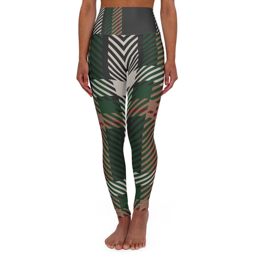Faith in Motion: Tartan Remix Leggings