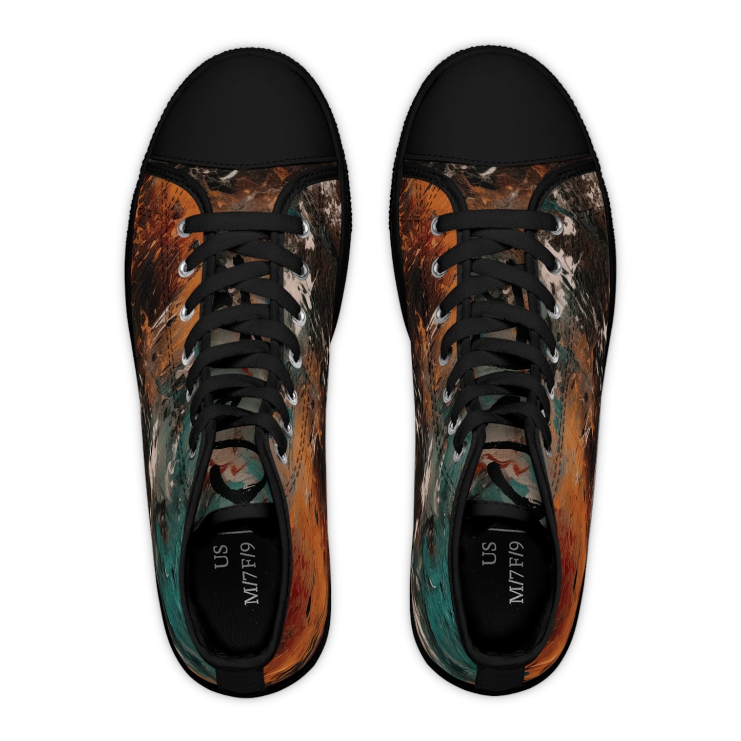 Fiery Grace High-Top Sneakers
