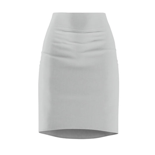 Glacier Gray Essential Pencil Skirt
