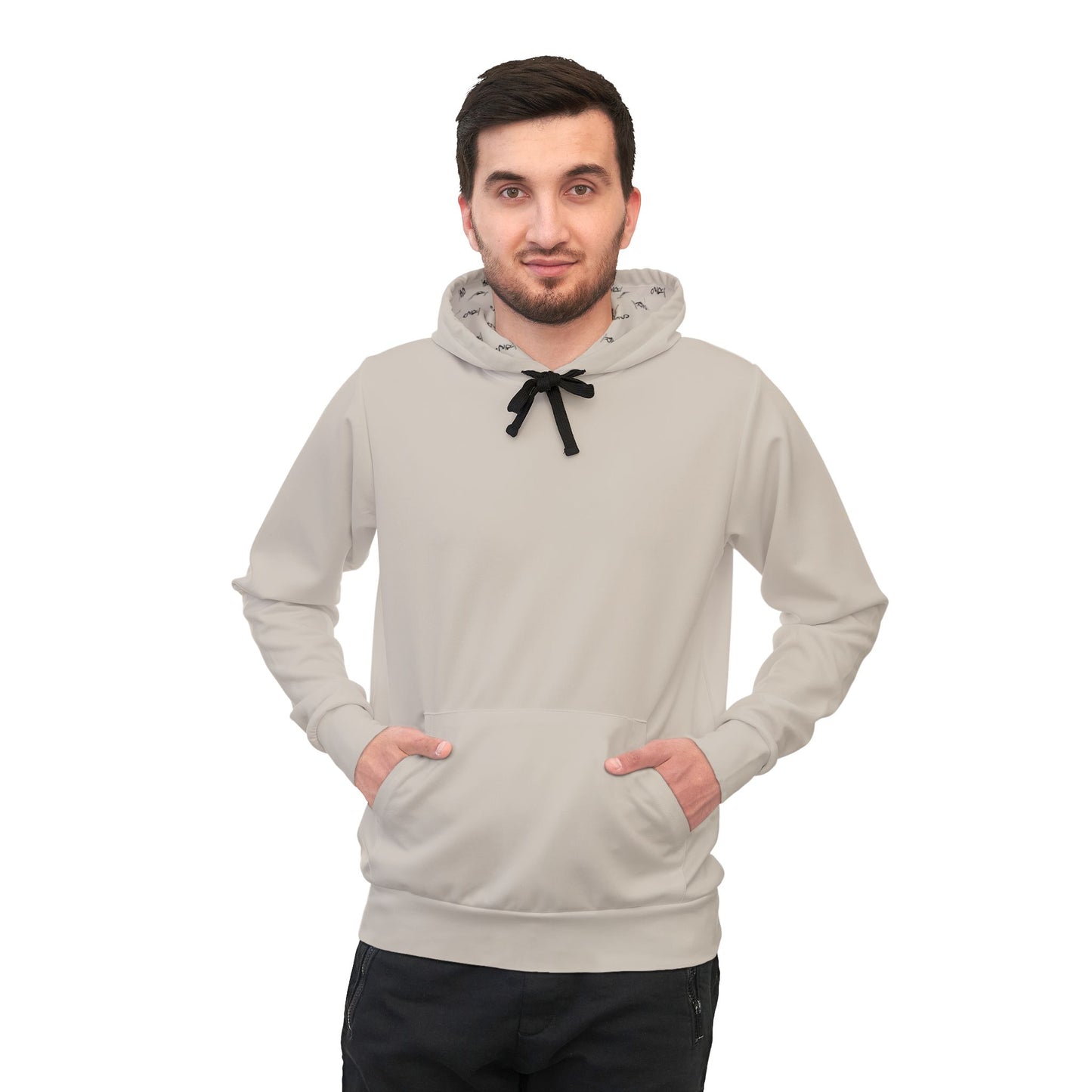 Faithful Layers: Luxe Solid Hoodie – Stone Beige