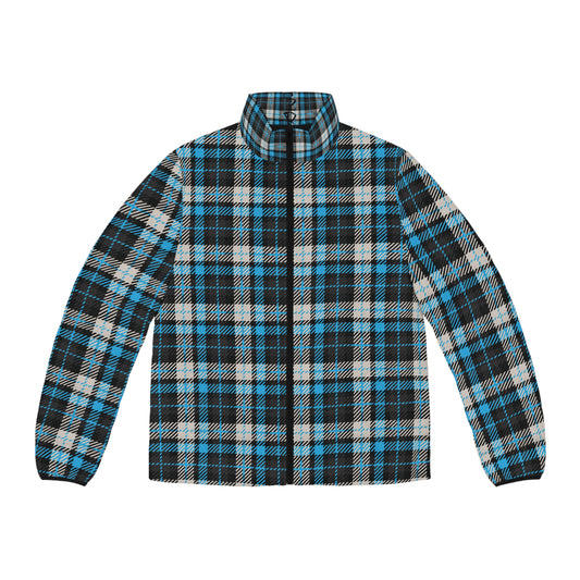 Silent Crossing Men’s Puffer Jacket – Stillness Has Power