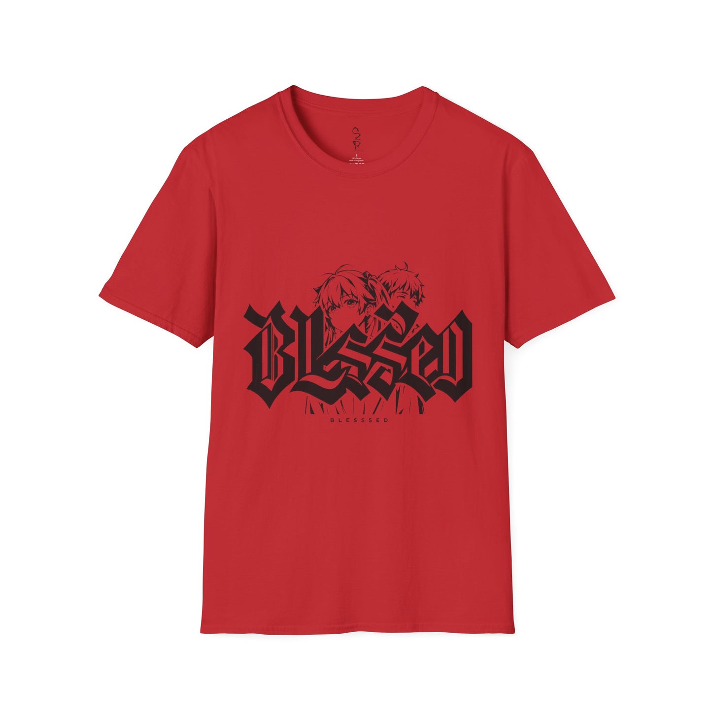 Blessed Graffiti Tee – Covered in Grace, Clothed in Boldness