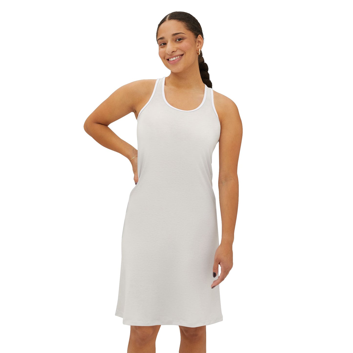 Cloud Dancer Racerback Dress | Golden Unfurling Essentials