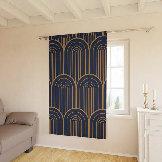 Midnight Luxe: Covenant Arches Curtain Panel