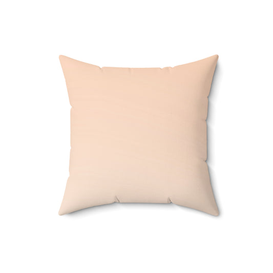 “Sanctified Shine” Luxe Throw Pillow – Champagne Gold