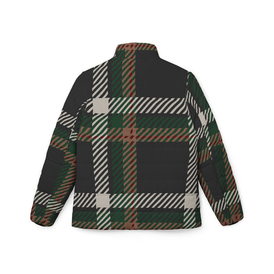 Faithbound Puffer – Women’s Longline | Faithful Tartan Edition