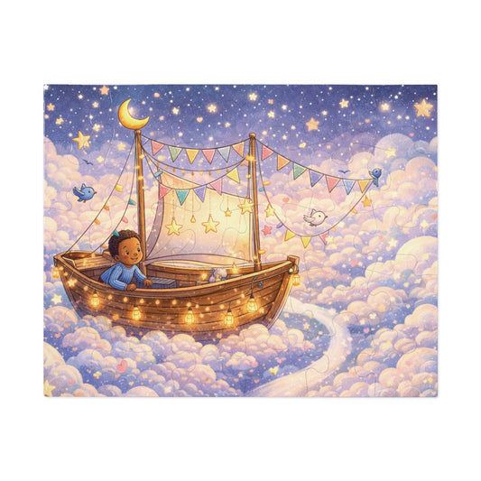 Sky Boat Adventure Kids Puzzle