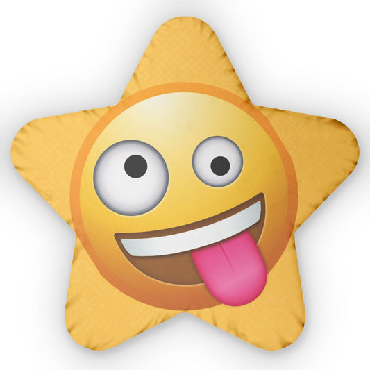 Silly Starburst – Emoji Pillow