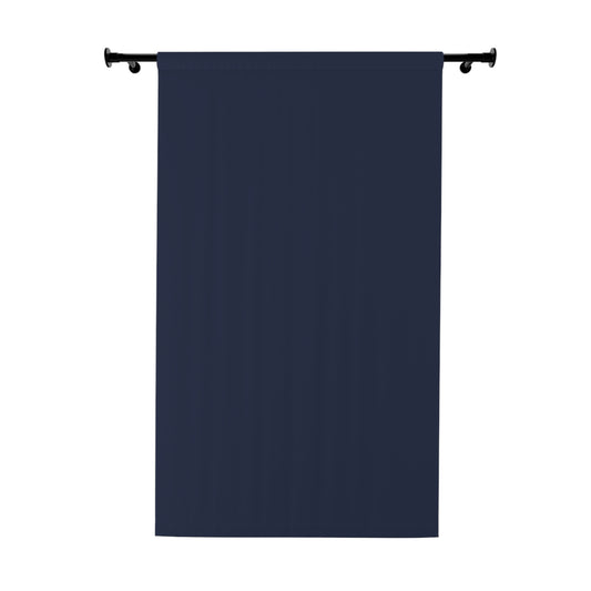 Midnight Luxe: Pure Midnight Solid Panel