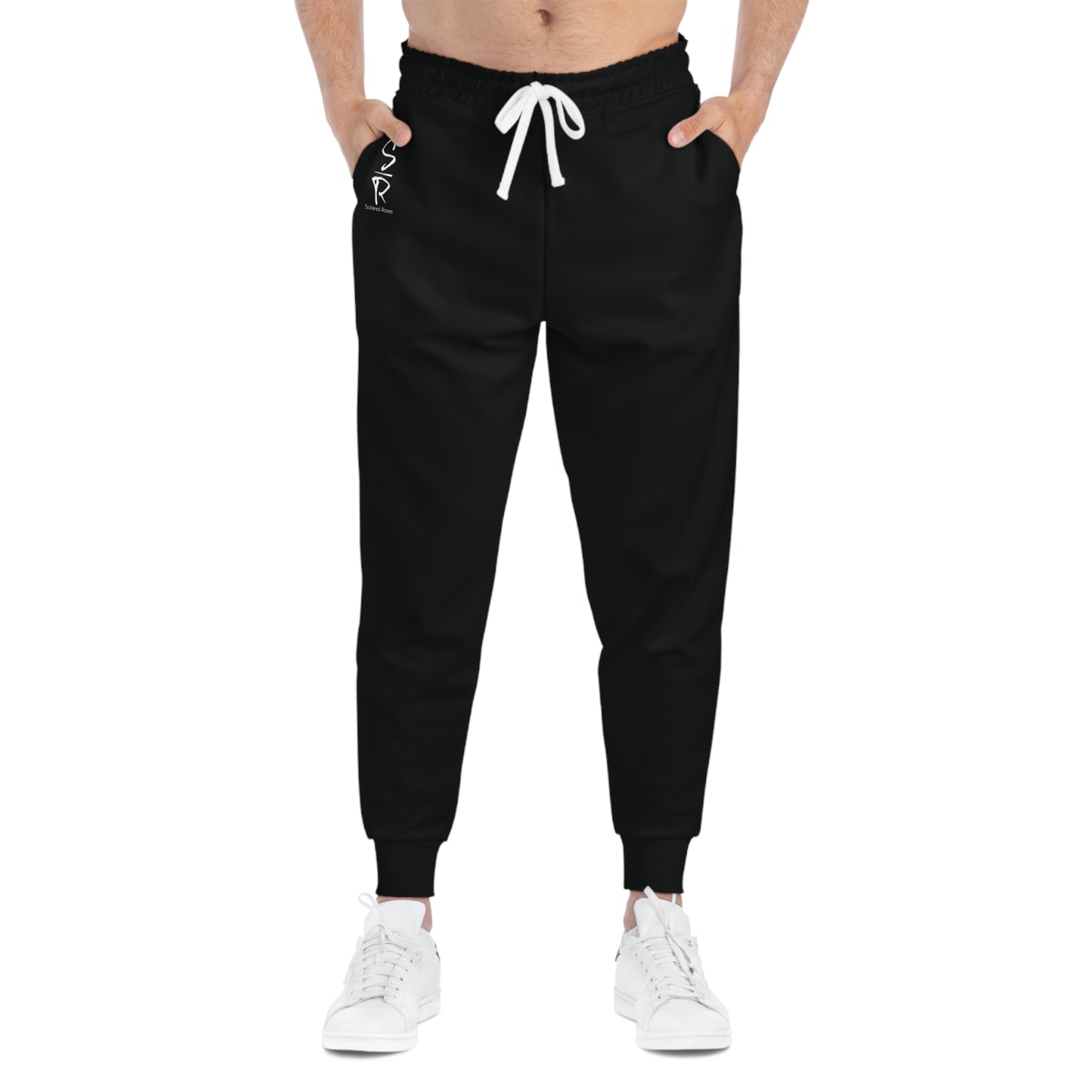 Scattered Roses Signature Joggers (Black)