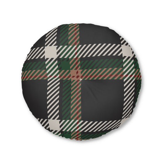 Faithful Tartan Tufted Floor Pillow