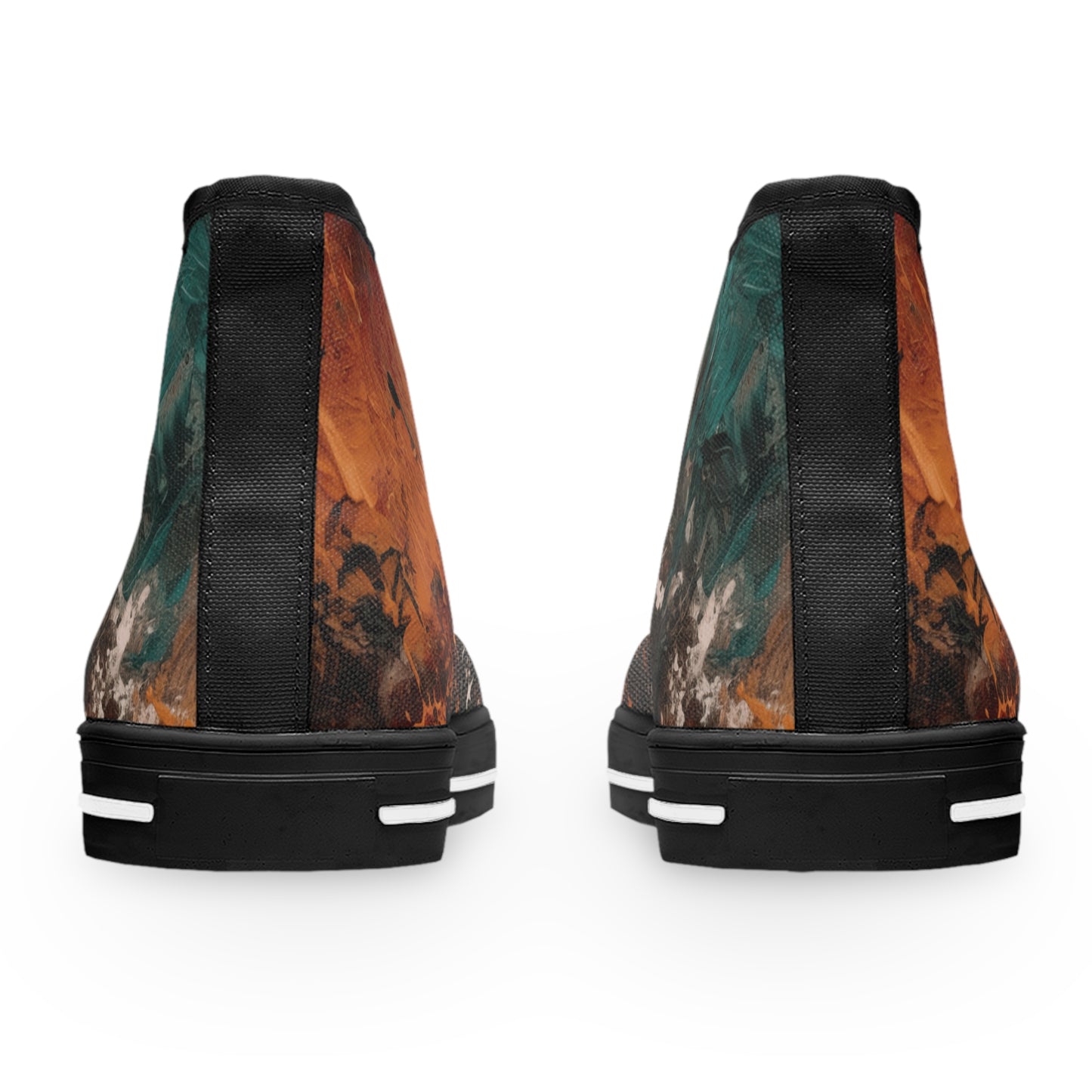 Fiery Grace High-Top Sneakers