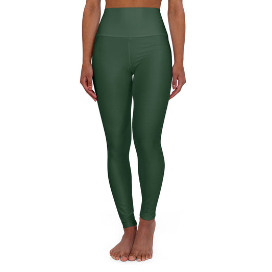 Faith in Motion: Luxe Solid Leggings – Evergreen