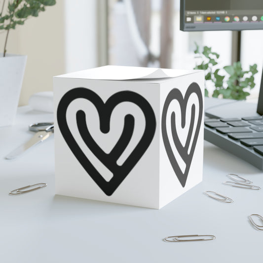 Heart to Hand – Love Notes Desk Cube