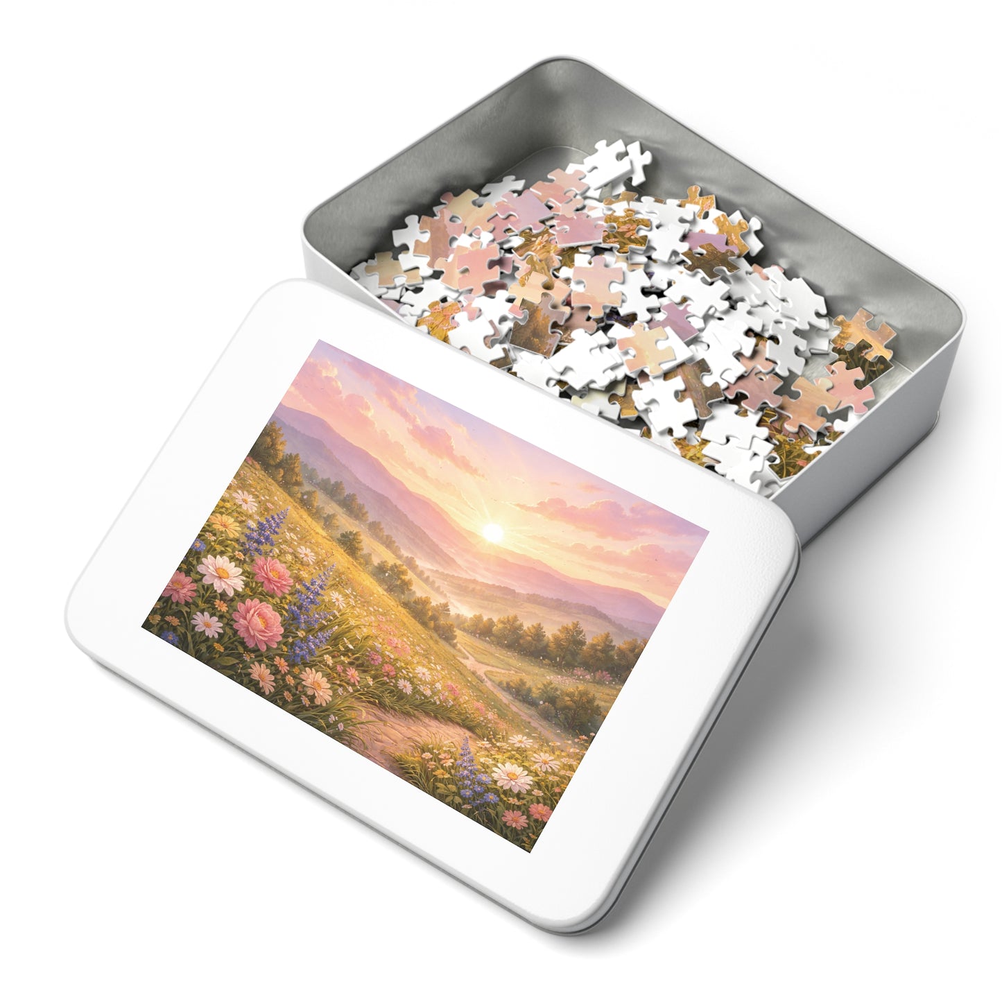 Dawn Over the Hills Puzzle