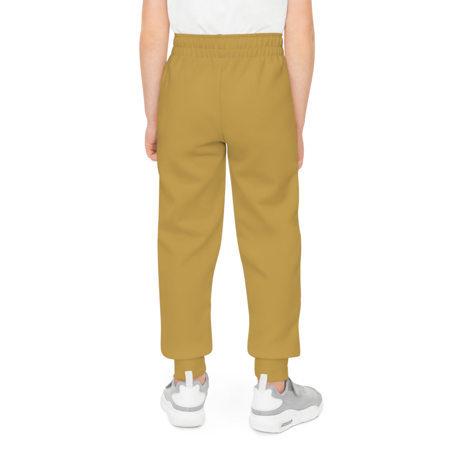Soft Antique Gold Kids Joggers | Golden Unfurling Essentials