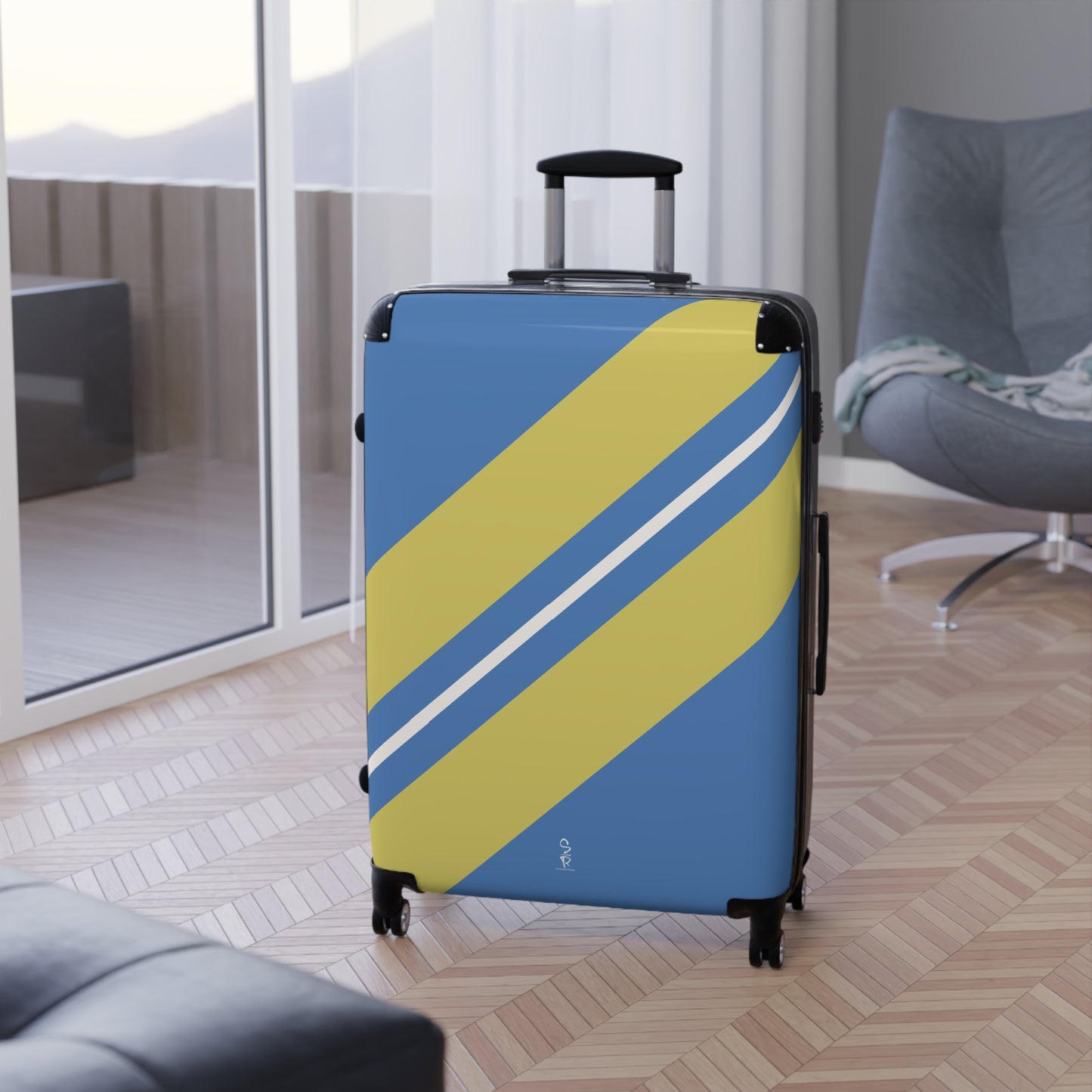 Clear Horizon Carry-On Luggage – Marina + Acacia + Cloud Dancer