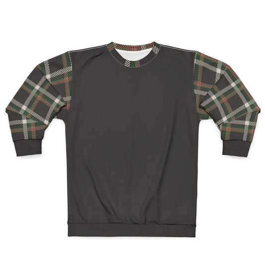 Faithful Tartan Crewneck Sweatshirt – Black Edition