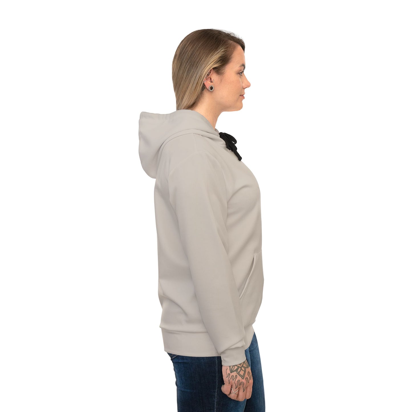 Faithful Layers: Luxe Solid Hoodie – Stone Beige