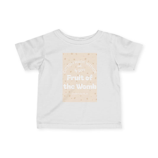 Fruit of the Womb Baby Tee – Sandstone Sprinkle